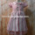 Boutique remake pink striped shift toddler dress